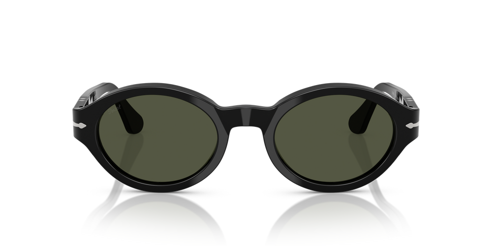 Persol PO3378S - Loris with Black Frame and Green Lenses - Image 2