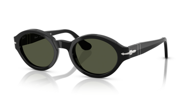 Persol PO3378S - Loris with Black Frame and Green Lenses - Image 1