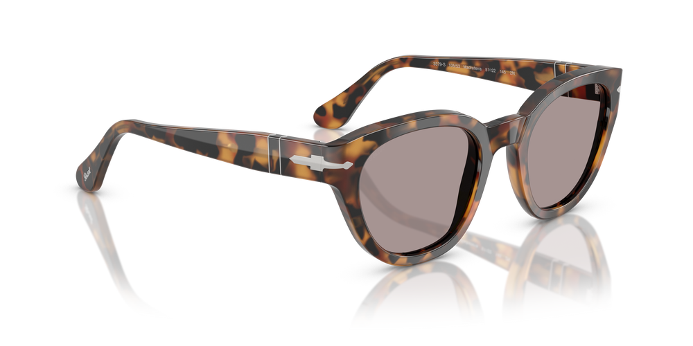 Persol PO3379S with Madreterra Frame and Violet Lenses - Image 3