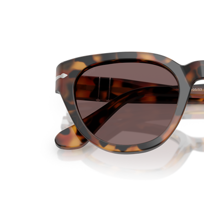 Persol PO3379S with Madreterra Frame and Violet Lenses – Variant Image