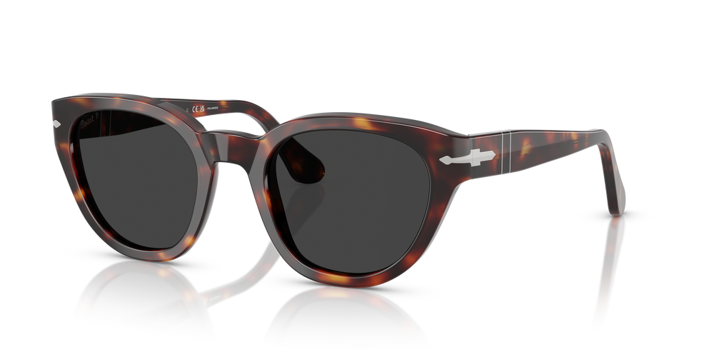 Persol PO3379S avec Monture Havana et Verres Gris - Image 1