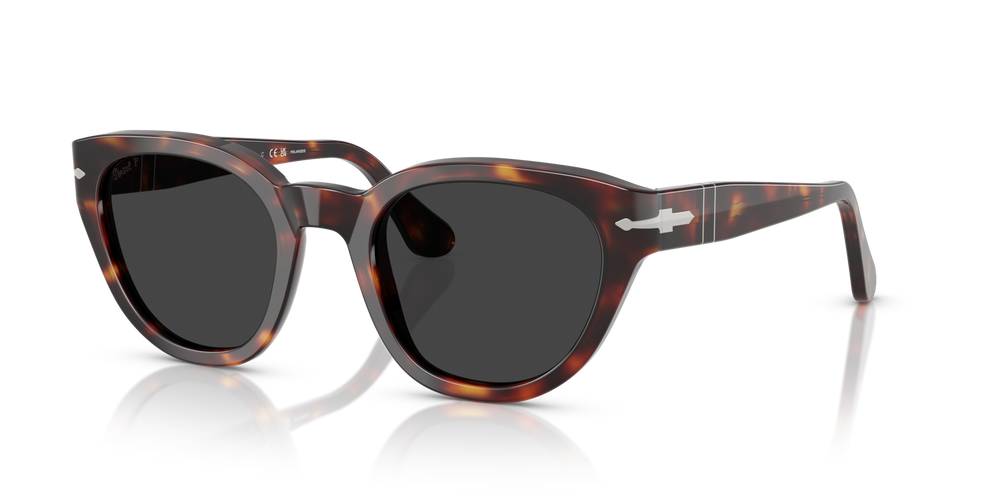 Persol PO3379S with Havana Frame and Grey Lenses - Image 1