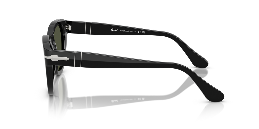 Persol PO3379S with Black Frame and Green Lenses - Image 4