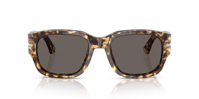 Persol PO3380S avec Monture Marron/Écaille de tortue Beige et Verres Gris - Image 2