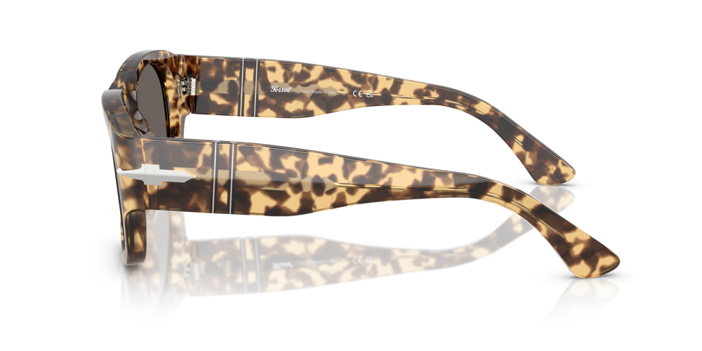 Persol PO3380S with Brown/Beige Tortoise Frame and Grey Lenses - Image 4