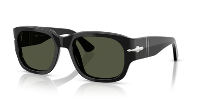 Persol PO3380S with Black Frame and Green Lenses - Image 1