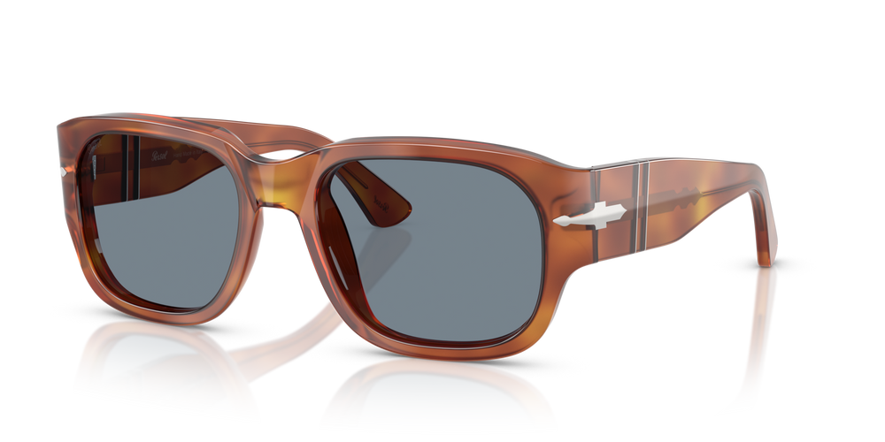 Persol PO3380S con Montatura Terra di Siena e Lenti Blu - Immagine 1