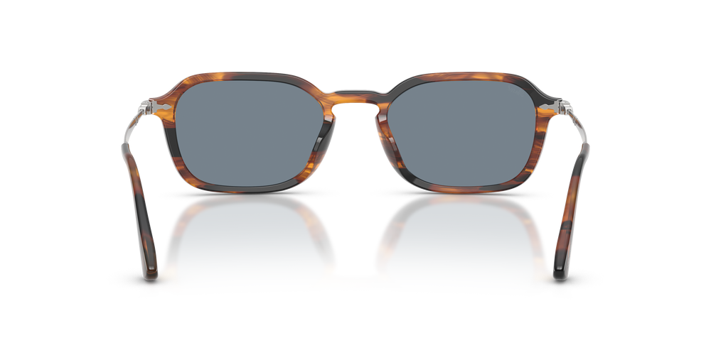 Persol PO3381S mit Striped Black &amp; Brown Gestell und Blau Gläsern - Bild 5
