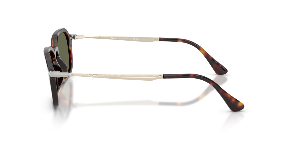 Persol PO3381S with Havana Frame and Green Lenses - Image 4
