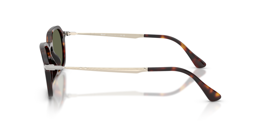 Persol PO3381S with Havana Frame and Green Lenses - Image 4