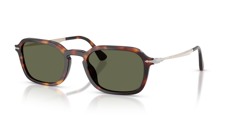 Persol PO3381S with Havana Frame and Green Lenses - Image 1