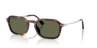 Persol PO3381S with Havana Frame and Green Lenses - Image 1