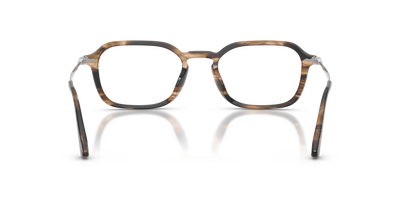Persol PO3381V with Striped Black &amp; Greish Brown Frame - Image 5