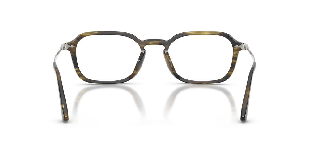 Persol PO3381V mit Gestell Striped Black &amp; Olive Green - Bild 5