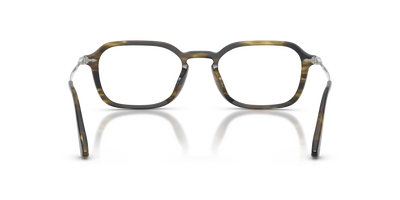 Persol PO3381V with Striped Black &amp; Olive Green Frame - Image 5