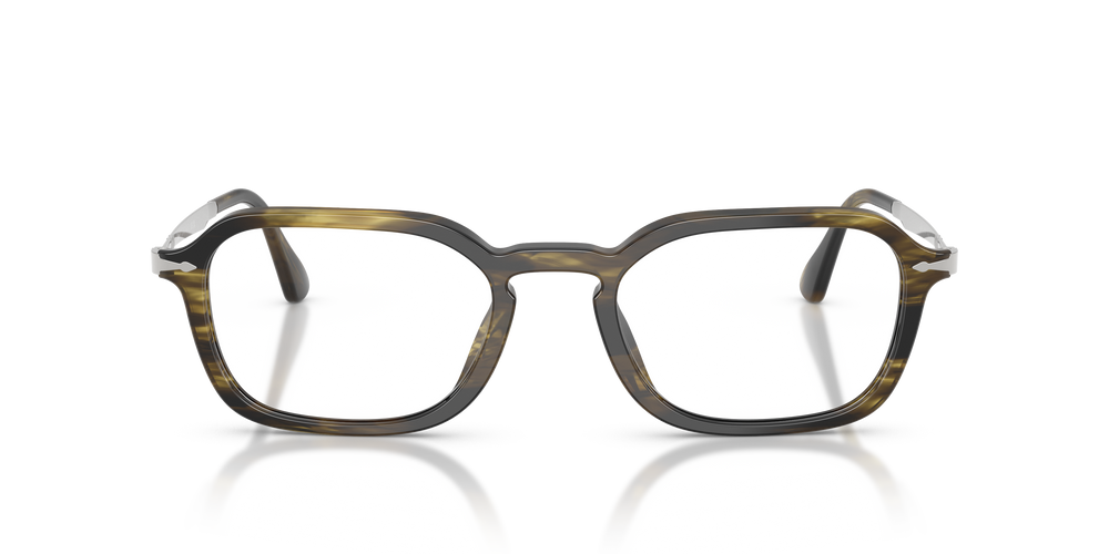 Persol PO3381V mit Gestell Striped Black &amp; Olive Green - Bild 2