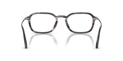 Persol PO3381V with Striped Black &amp; Grey Frame - Image 5
