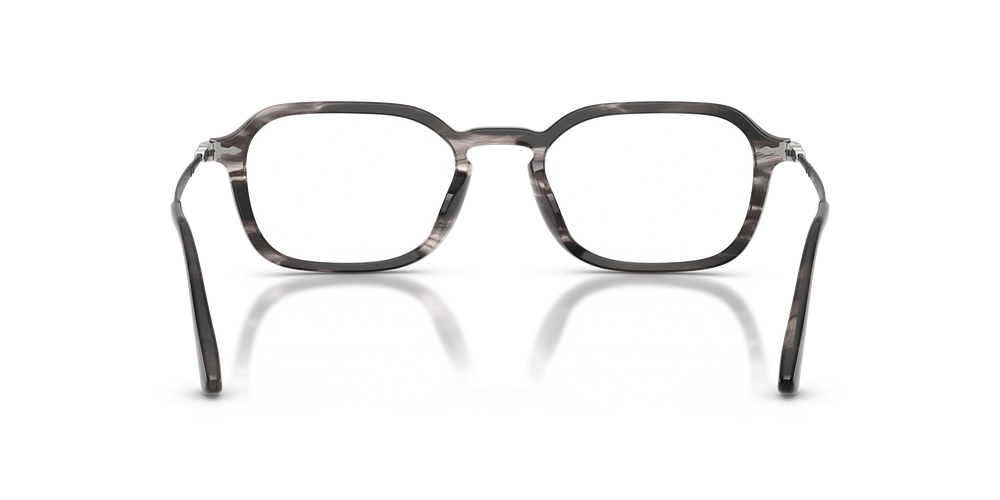 Persol PO3381V con Montatura Striped Black &amp; Grey - Immagine 5