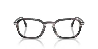 Persol PO3381V con Montatura Striped Black &amp; Grey - Immagine 2
