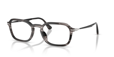 Persol PO3381V con Montatura Striped Black &amp; Grey - Immagine 1