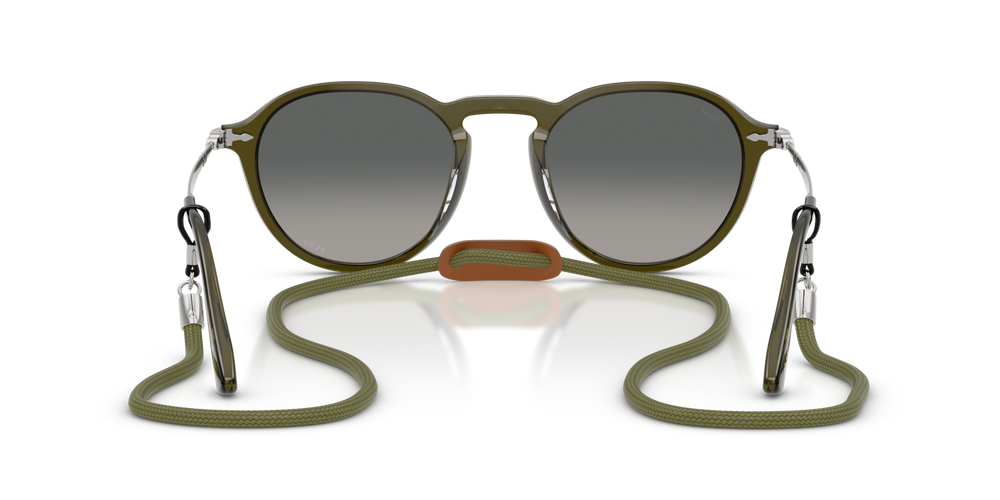 Persol PO3383S - Exclusive con Montatura Gunmetal e Lenti Grigio - Immagine 5