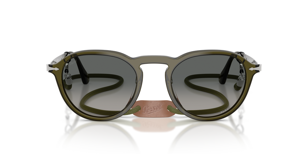 Persol PO3383S - Exclusive con Montatura Gunmetal e Lenti Grigio - Immagine 2