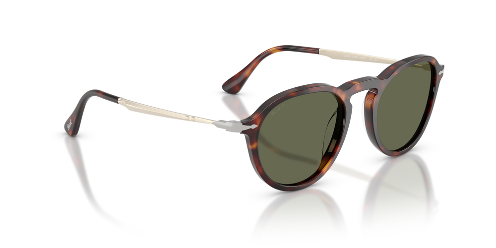 Persol PO3383S with Havana Frame and Green Lenses - Image 3