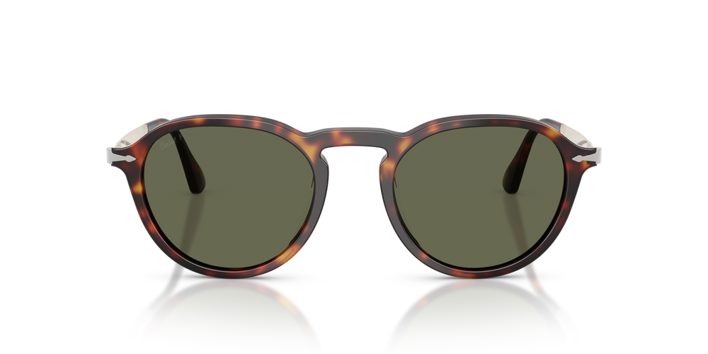 Persol PO3383S with Havana Frame and Green Lenses - Image 2