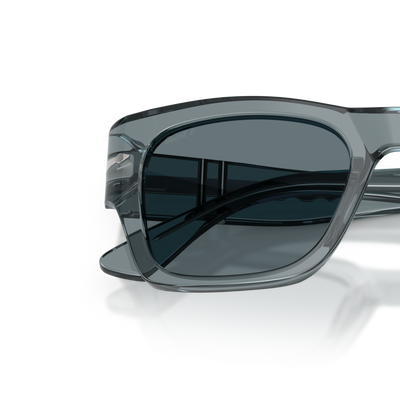 Persol PO3384S mit Transparent Ocean Gestell und Blau Gläsern – Variantenbild
