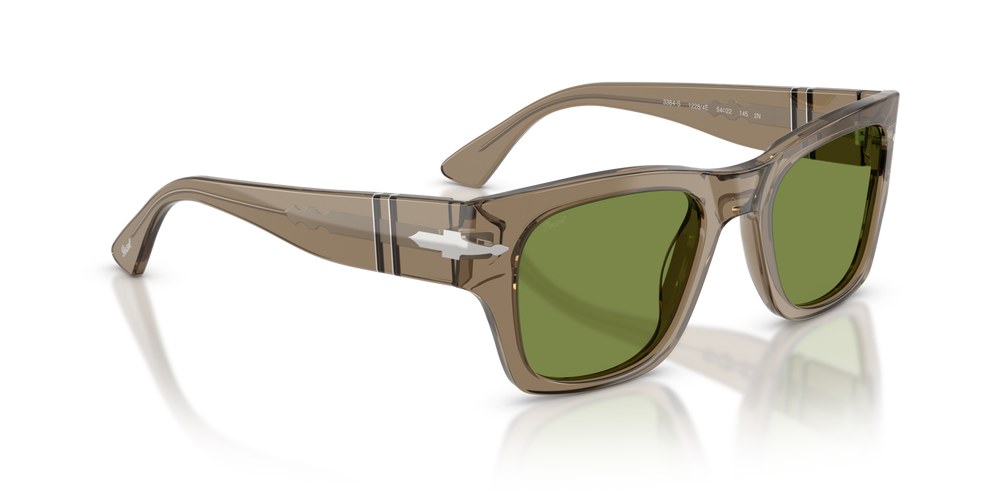 Persol PO3384S con Montatura Marrone trasparente e Lenti Verde - Immagine 3