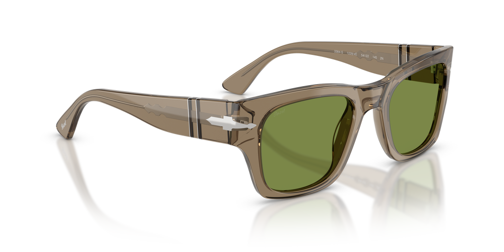 Persol PO3384S con Montatura Marrone trasparente e Lenti Verde - Immagine 3