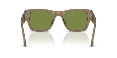 Persol PO3384S con Montatura Marrone trasparente e Lenti Verde - Immagine 5
