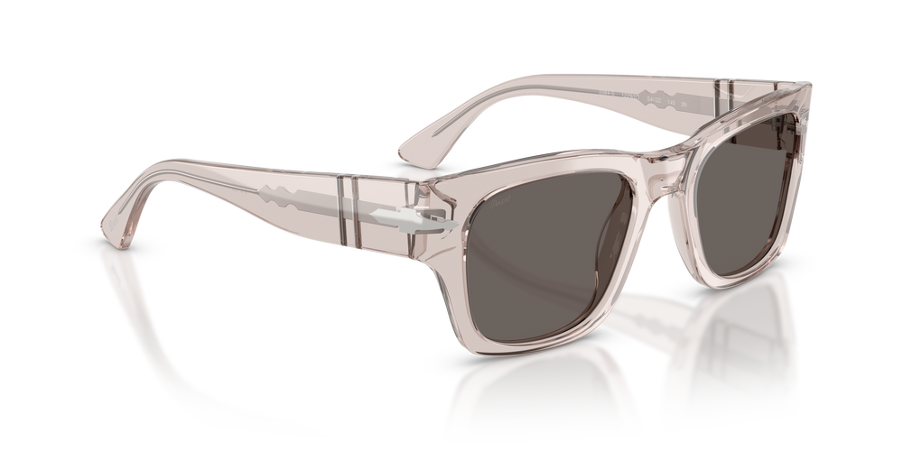 Persol PO3384S con Montatura Transparent Brown Grey e Lenti Grigio - Immagine 3