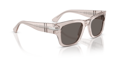 Persol PO3384S con Montatura Transparent Brown Grey e Lenti Grigio - Immagine 3