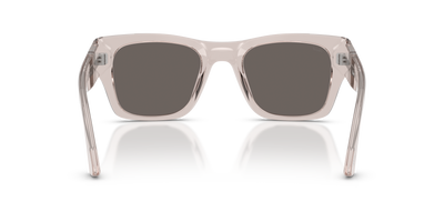 Persol PO3384S con Montatura Transparent Brown Grey e Lenti Grigio - Immagine 5