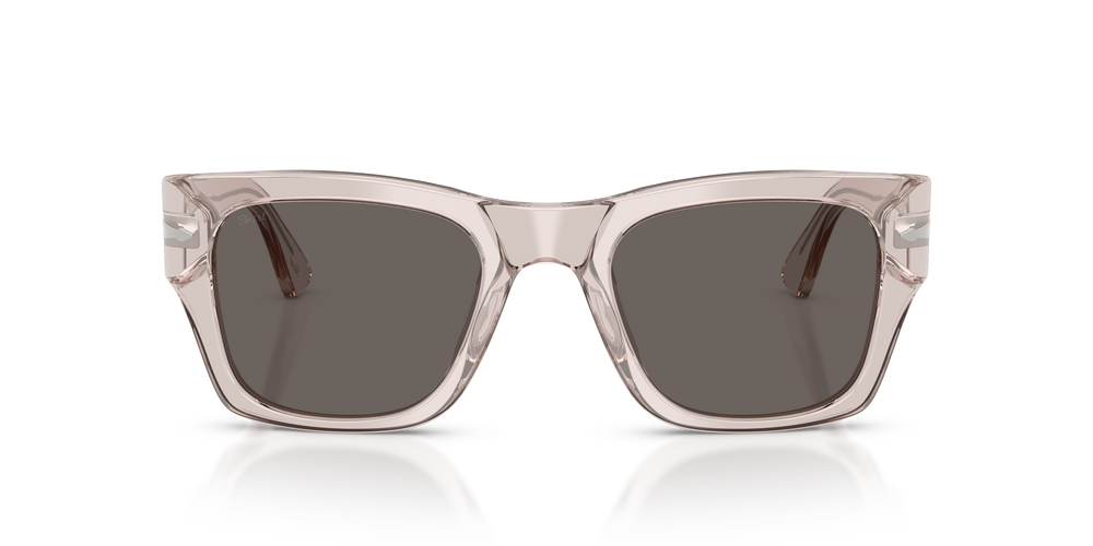 Persol PO3384S con Montatura Transparent Brown Grey e Lenti Grigio - Immagine 2