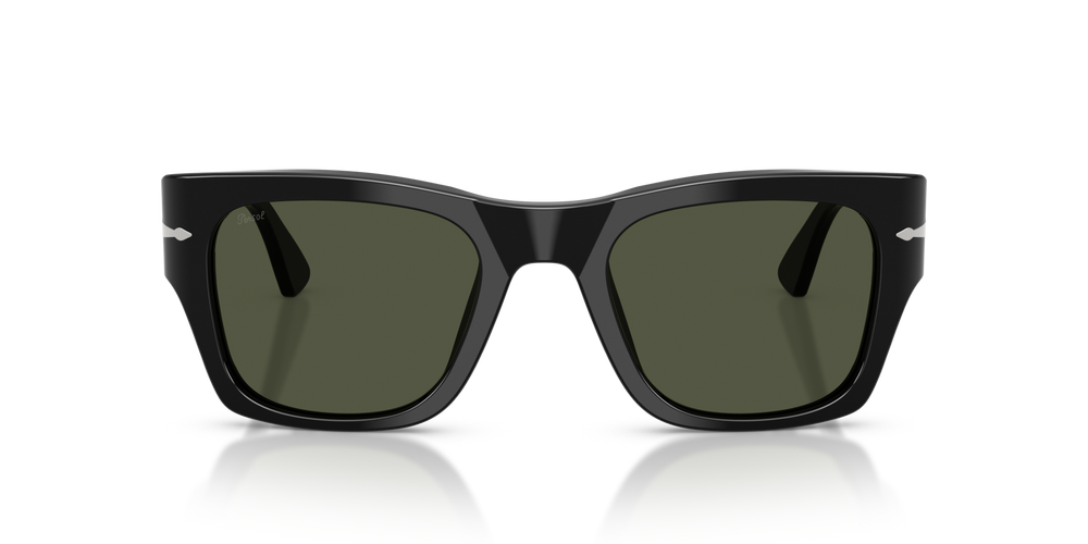 Persol PO3384S con Montura Negro y Lentes Verde - Imagen 2