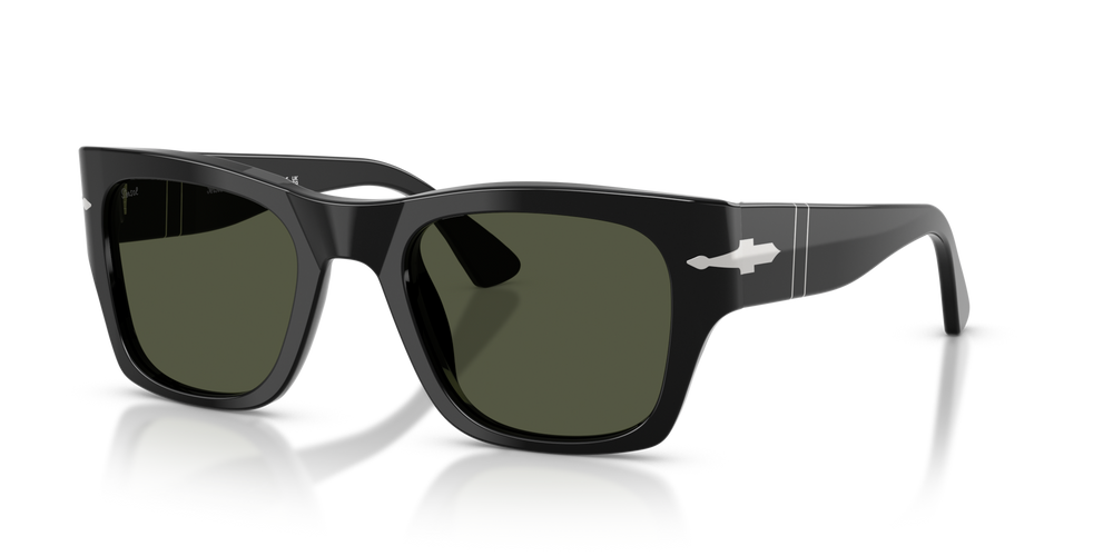 Persol PO3384S con Montura Negro y Lentes Verde - Imagen 1