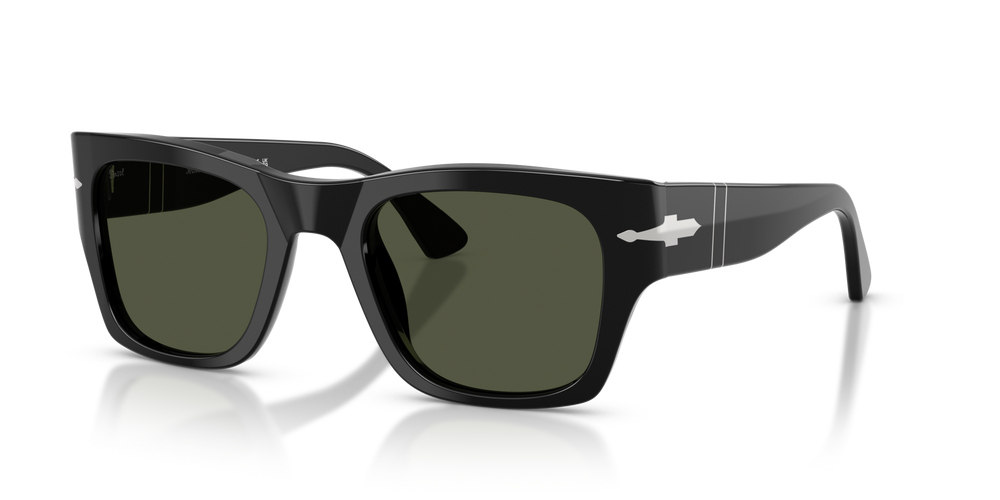 Persol PO3384S con Montatura Nero e Lenti Verde - Immagine 1