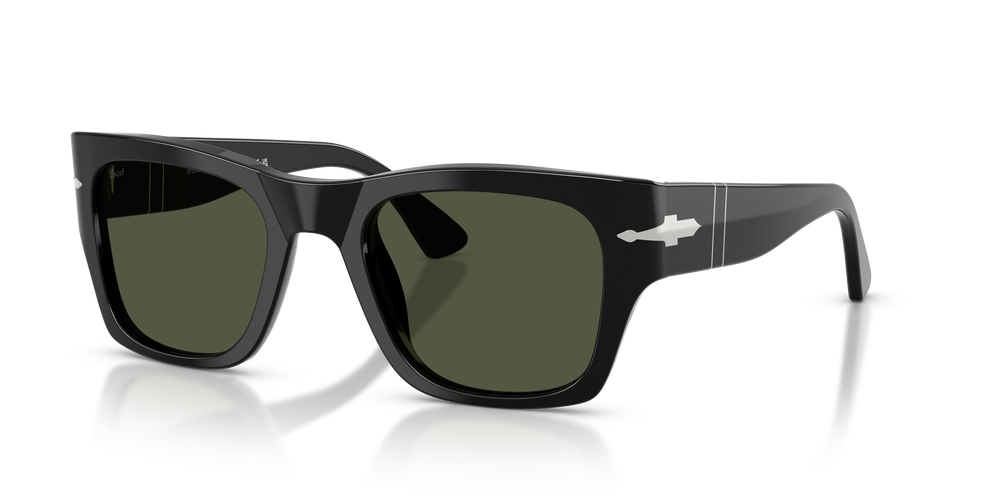 Persol PO3384S con Montatura Nero e Lenti Verde - Immagine 1