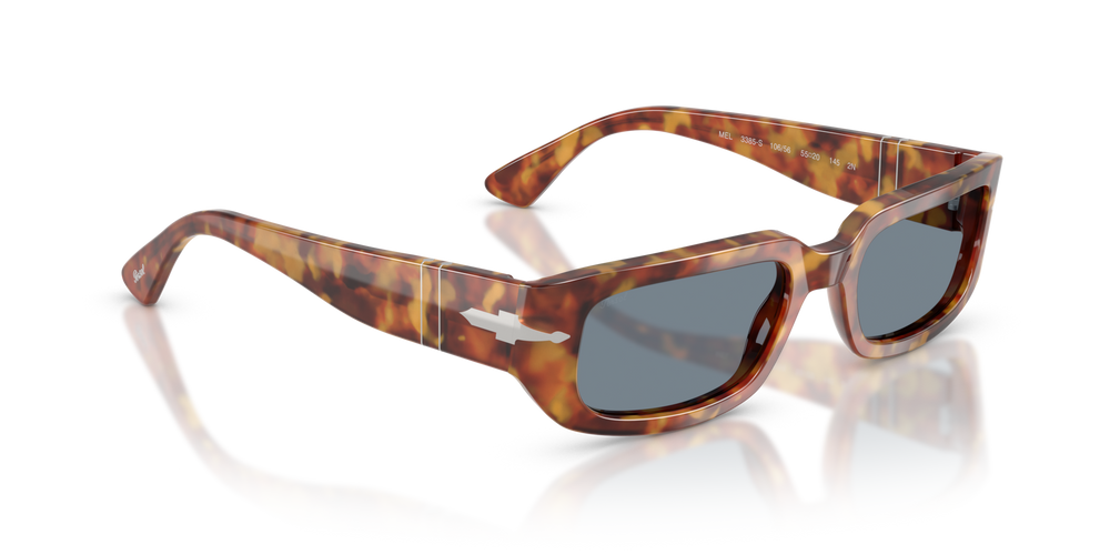 Persol PO3385S - Mel with Brown Tortoise Frame and Blue Lenses - Image 3