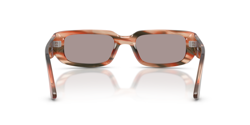 Persol PO3385S - Mel con Montatura Striped Red &amp; Green e Lenti Viola - Immagine 5