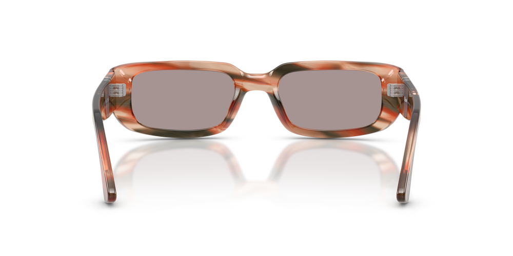 Persol PO3385S - Mel with Striped Red &amp; Green Frame and Violet Lenses - Image 5
