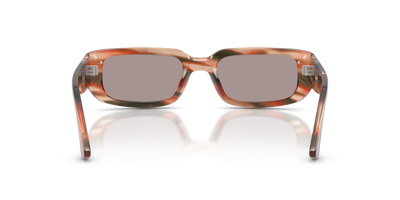 Persol PO3385S - Mel with Striped Red &amp; Green Frame and Violet Lenses - Image 5