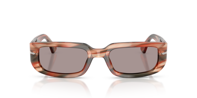Persol PO3385S - Mel con Montatura Striped Red &amp; Green e Lenti Viola - Immagine 2