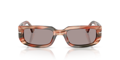 Persol PO3385S - Mel with Striped Red &amp; Green Frame and Violet Lenses - Image 2