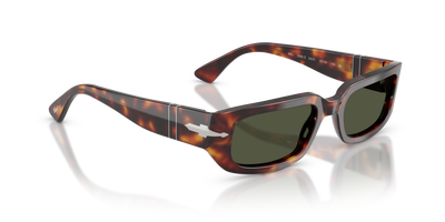 Persol PO3385S - Mel mit Havana Gestell und Grün Gläsern - Bild 3