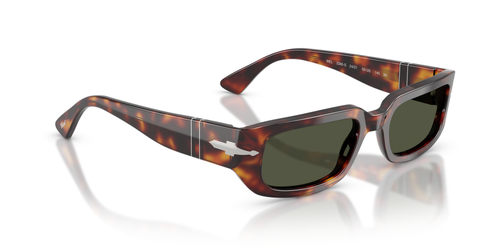 Persol PO3385S - Mel with Havana Frame and Green Lenses - Image 3