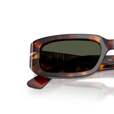 Persol PO3385S - Mel mit Havana Gestell und Grün Gläsern – Variantenbild