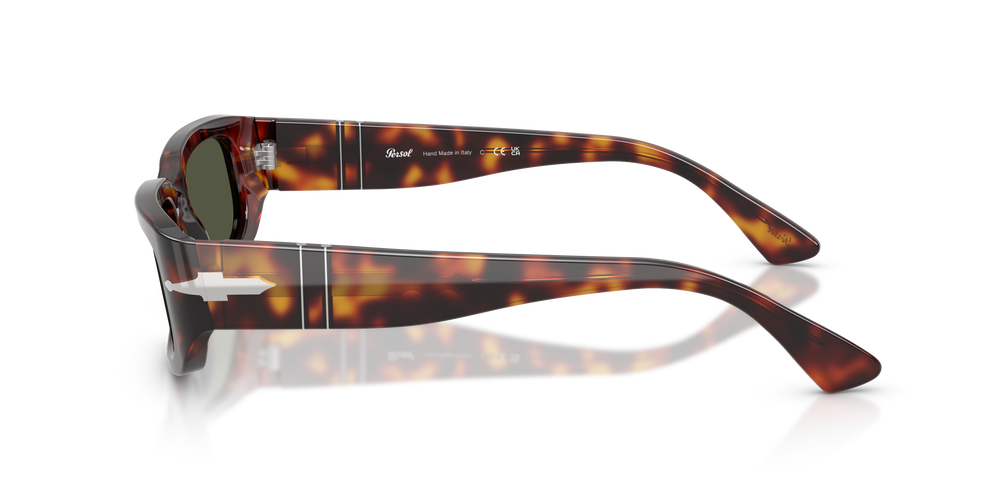Persol PO3385S - Mel mit Havana Gestell und Grün Gläsern - Bild 4